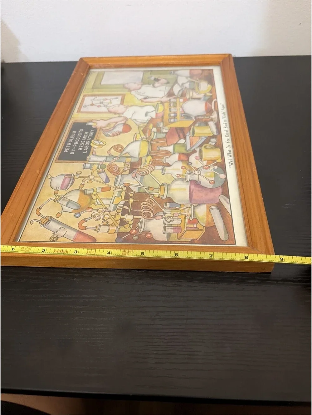 Vintage Scientists Drawing MCM Bill Eddy Humor Cartoonist
